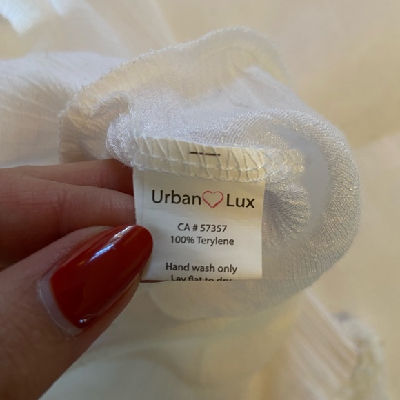 Beachy Boho Front Long Sleeve Coverup Blouse Top - Picture 4 of 5